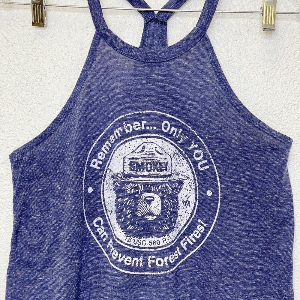 Smokey The Bear Graphic Tank Size XS - Picture 2 of 6